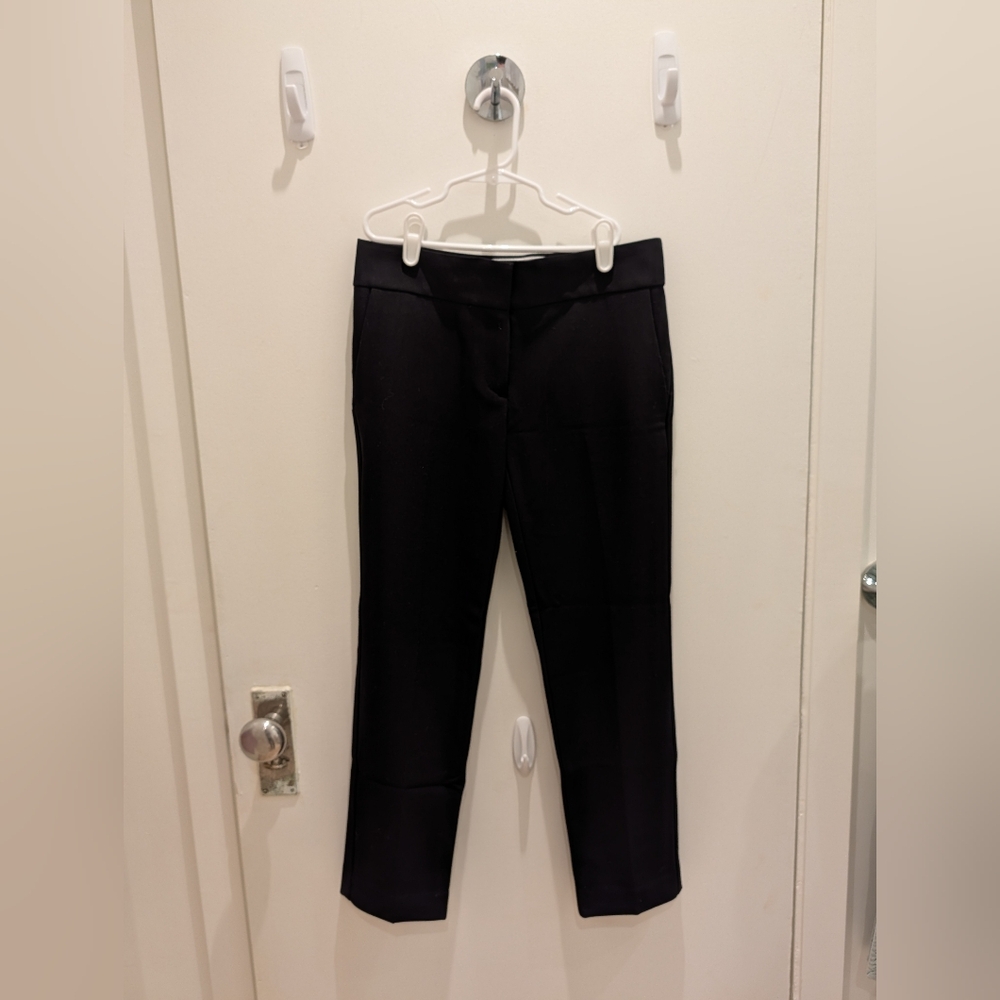 LOFT Black and White Dress Pants